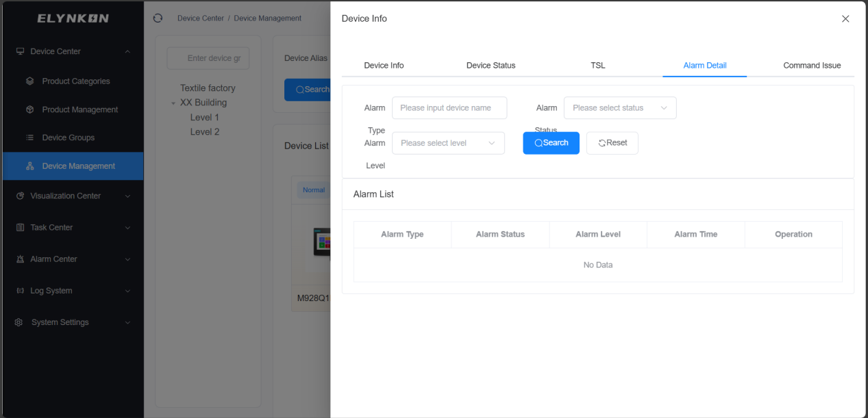 Device Alarm