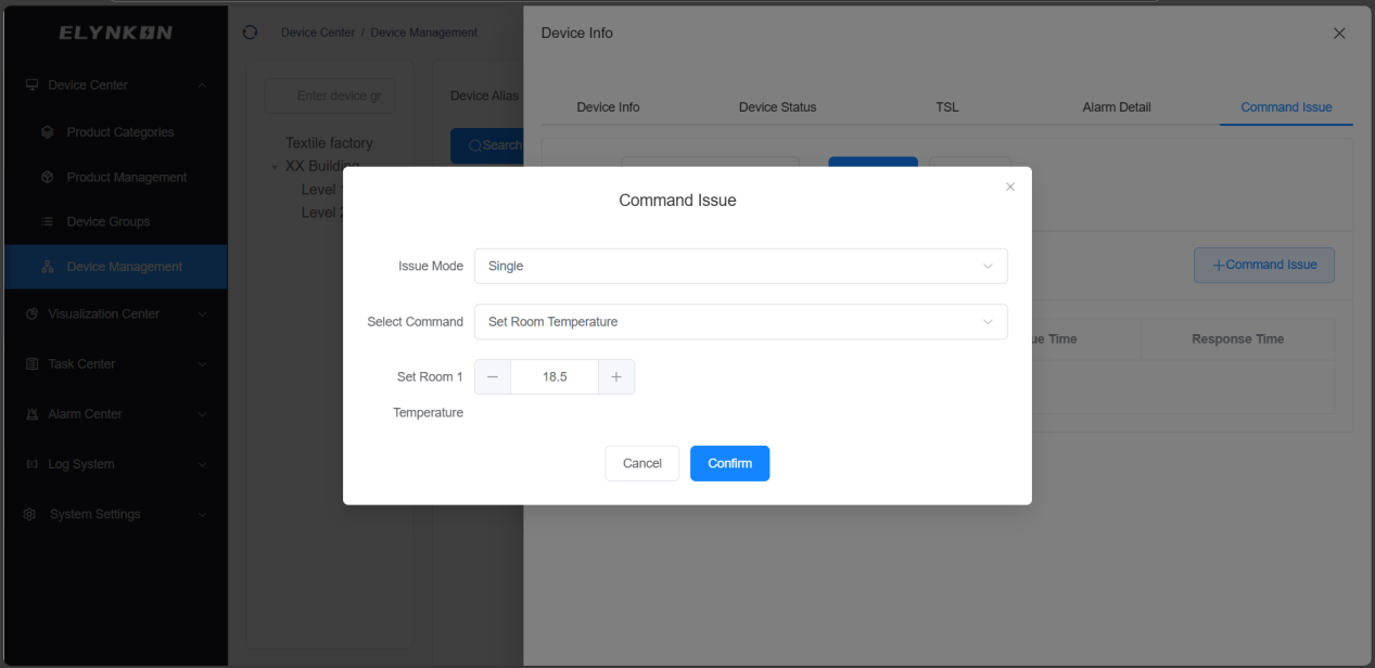 Command Issue
